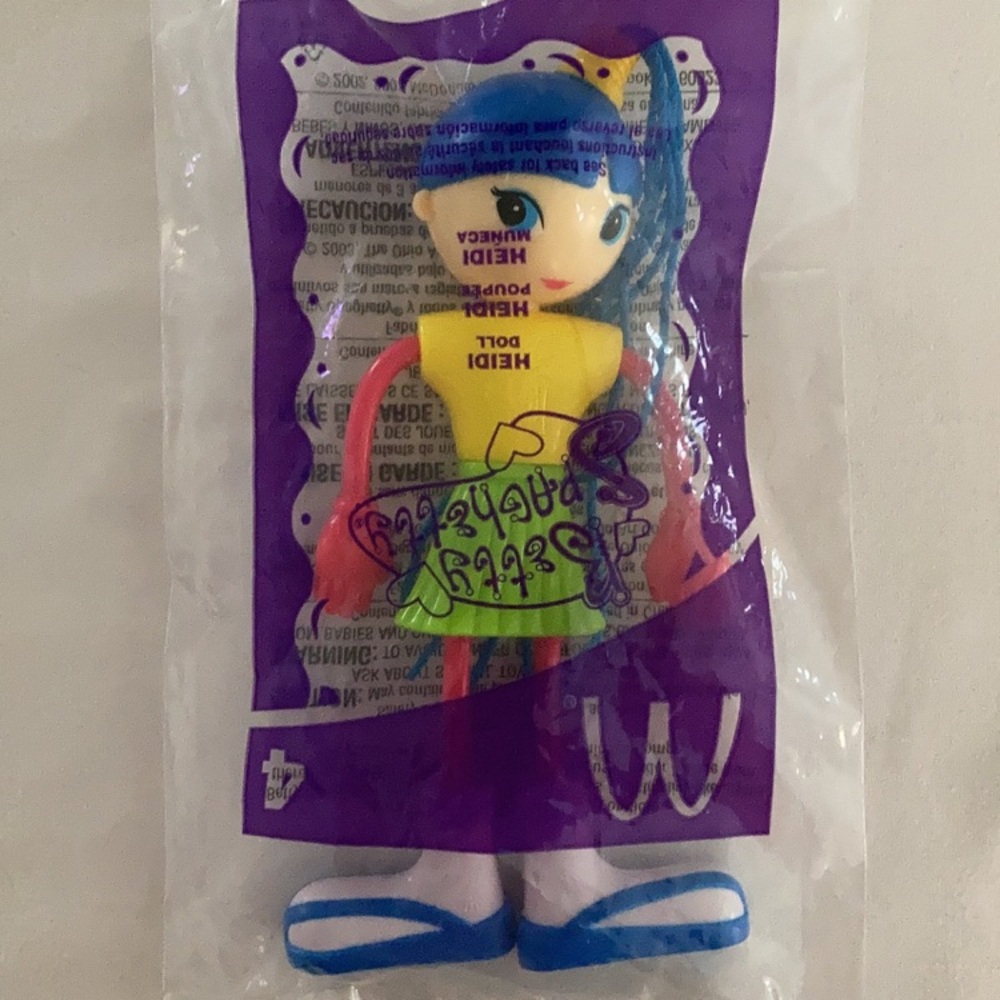 Betty Spaghetty Heidi Doll 2003 McDonald’s